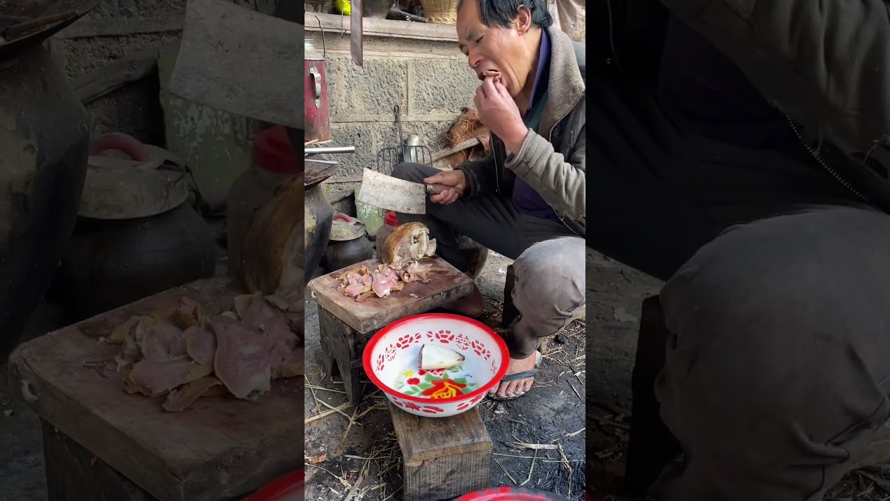 Do you think this dish made by Lao Yang is appetizing? 
