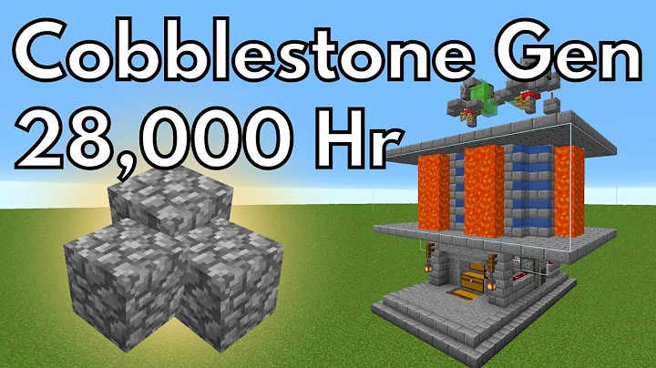 Ultimate Self Mining Cobblestone Generator 1.18