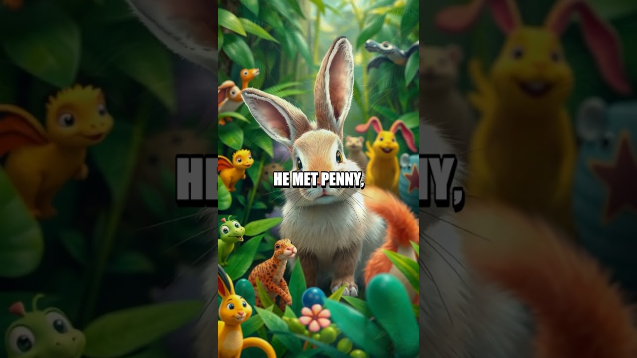 The Colorful Jungle Quest of Robbie the Rabbit