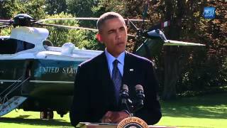Obama Statement On Bombing Isil Targets In Syria - Full Video