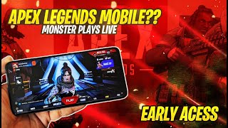HOW TO DOWNLOAD AND PLAY APEX MOBILE ON GAMELOOP OR MOBILE | MONSTER PLAYS LIVE screenshot 3