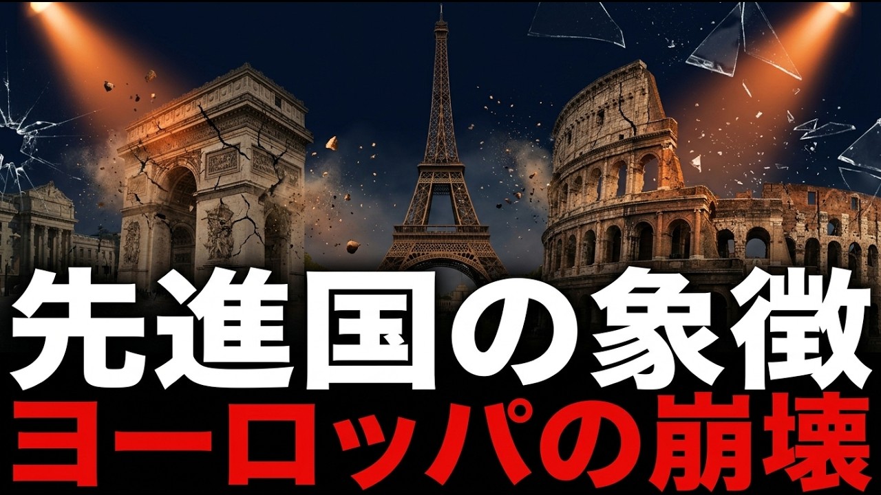 先進国の象徴、ヨーロッパはなぜ衰退していくのか