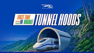 Nhsrcl Tunnel Hoods In Mountain Tunnels First Time In India For The Bullet Train Project