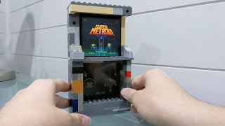 Real Working Lego Arcade Cabinet! PT.3 (Metroid Dread Edition)