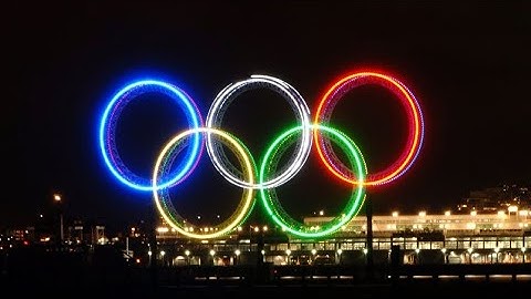 Olympic Symbol in Python For beginners In android Phone.