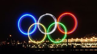 Olympic Symbol in Python For beginners In android Phone.