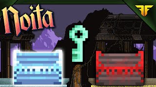 Opening the Chests of Light and Dark in Noita screenshot 4