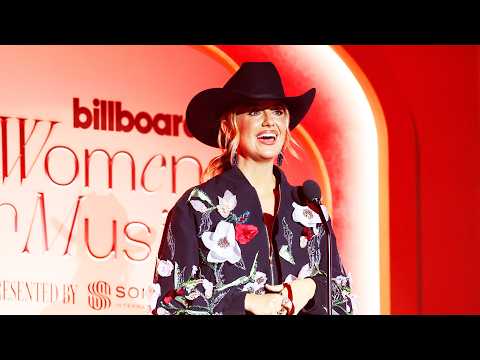 Lainey Wilson Presents Ella Langley With the Powerhouse Award | Billboard Women In Music 2026