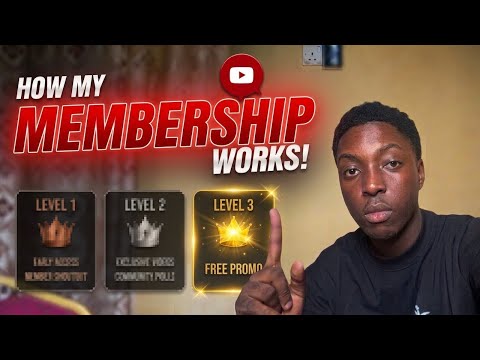 How My Channel Membership WORKS