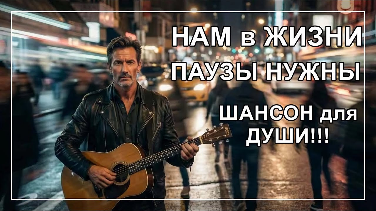 В жизни паузы нужны | ШАНСОН для ДУШИ!