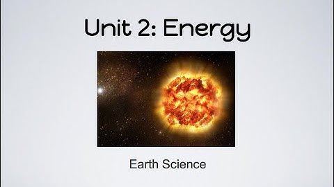 WasleyScience- Energy