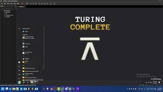 [Turing Complete] Hidden console commands and cheat codes!