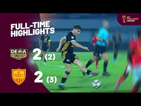 JEPANG88 x hokiraja168 - Dewa United vs Manila Digger - AFC Challenge League (QF Leg 2) | Full Time Highlights
