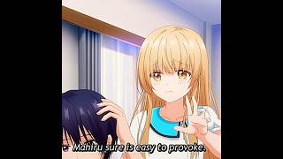 Mahiru is jealous of Amana hair 🥰The Angle next door S2 Ep 4#mahiru #shina #mahirushiina #animeedits