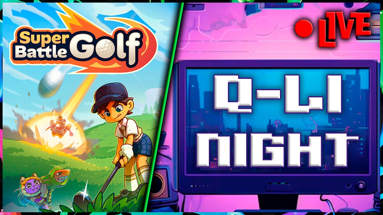 QLI - NIGHT 🟢 SUPER BATTLE GOLF | Probando el NUEVO JUEGO