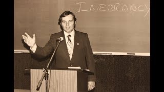 Three Reasons for Biblical Inerrancy - Norm Geisler - Part I of II