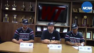 2018 NCAA Baseball South Central Regionals: West Texas A&M Press Conference (5-19-18)