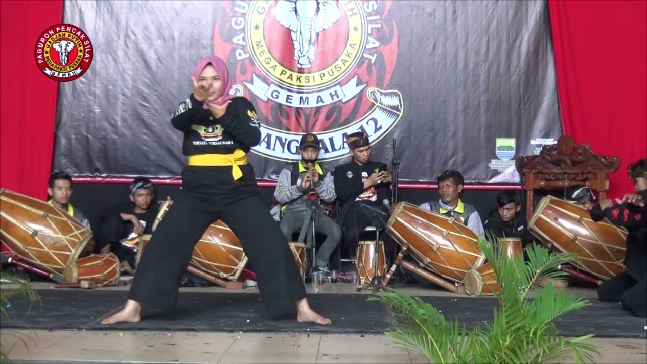 Pencak Silat Ultah ke-12 Gadjah Putih Gemah Bandung