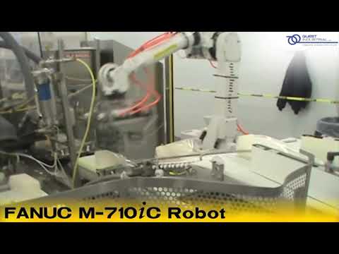 FANUC M 710iC 70 Loading Robot Handles Blocks of Cheese thumbnail