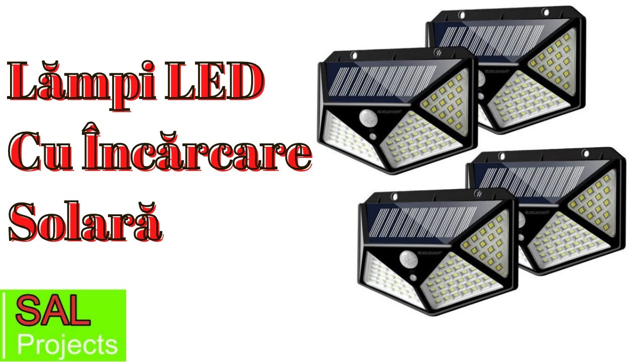 Lampi Solare LED -  Review + Test Extrem