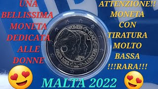 MALTA 2022 - 2 EURO COMMEMORATIVO UNSCR 1325 PACE E SICUREZZA PER LE DONNE!!! QUANTO VALE? MALTA 2022 - 2 EURO COMMEMORATIVO UNSCR 1325 PACE E SICUREZZA PER LE DONNE!!! QUANTO VALE?