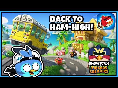Angry Birds Friends Back To Ham-High Tournament Gameplay! 🏫