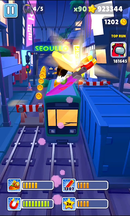 🚨 Subway Surfers SEOUL 2025 🌟 Epic Korean Run 🇰🇷 | #ytshorts