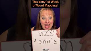 This is how I introduce word mapping on the official Day and Week 1. #syllables #phonics