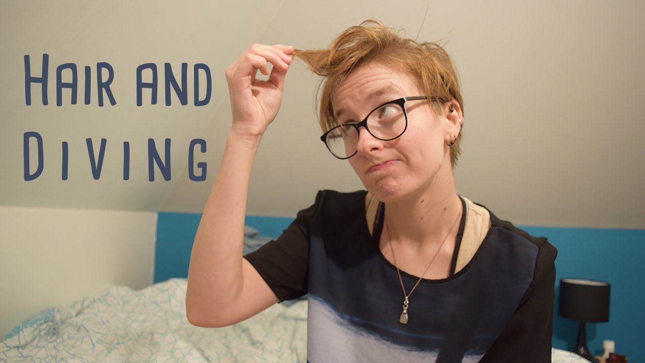 What to do with your hair while scuba diving?  | Crazydivers