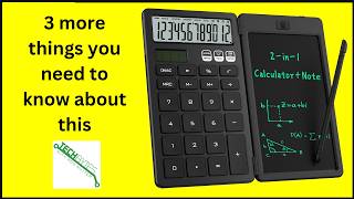 Details 3 Things to know about the ROATEE Desk Calculator with Erasable LCD Notepad Calculator Update