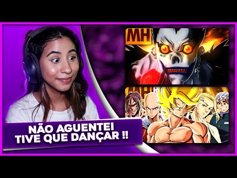 REACT - MHRAP - 2 EM 1 VIBE SHINIGAMI E VIBE ANIMES 5 !