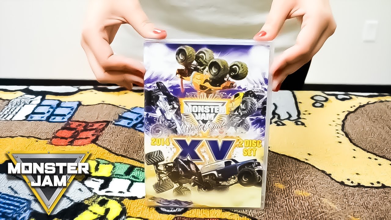 Monster Jam World Finals XV DVD Set Unboxing | Monster Jam - YouTube