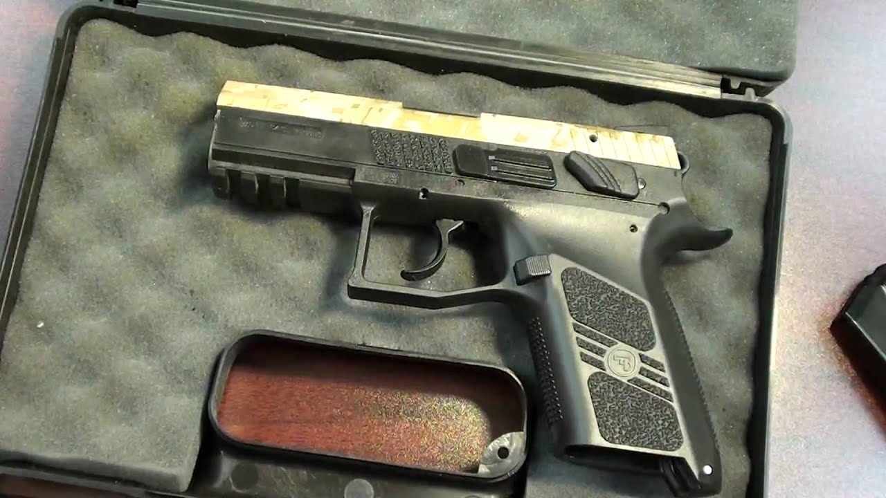 CZ 75 P07 DUTY Compared to Glock 19 (2/3) YouTube