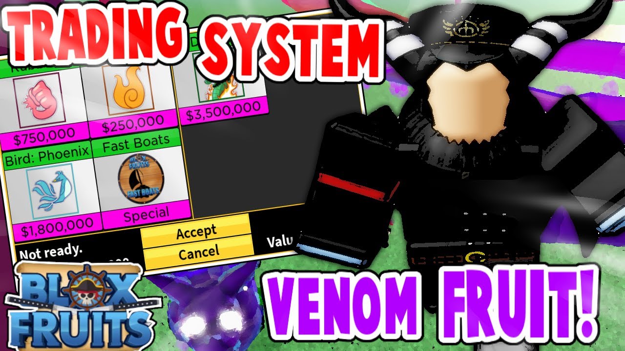 trading venom fruit : r/bloxfruits