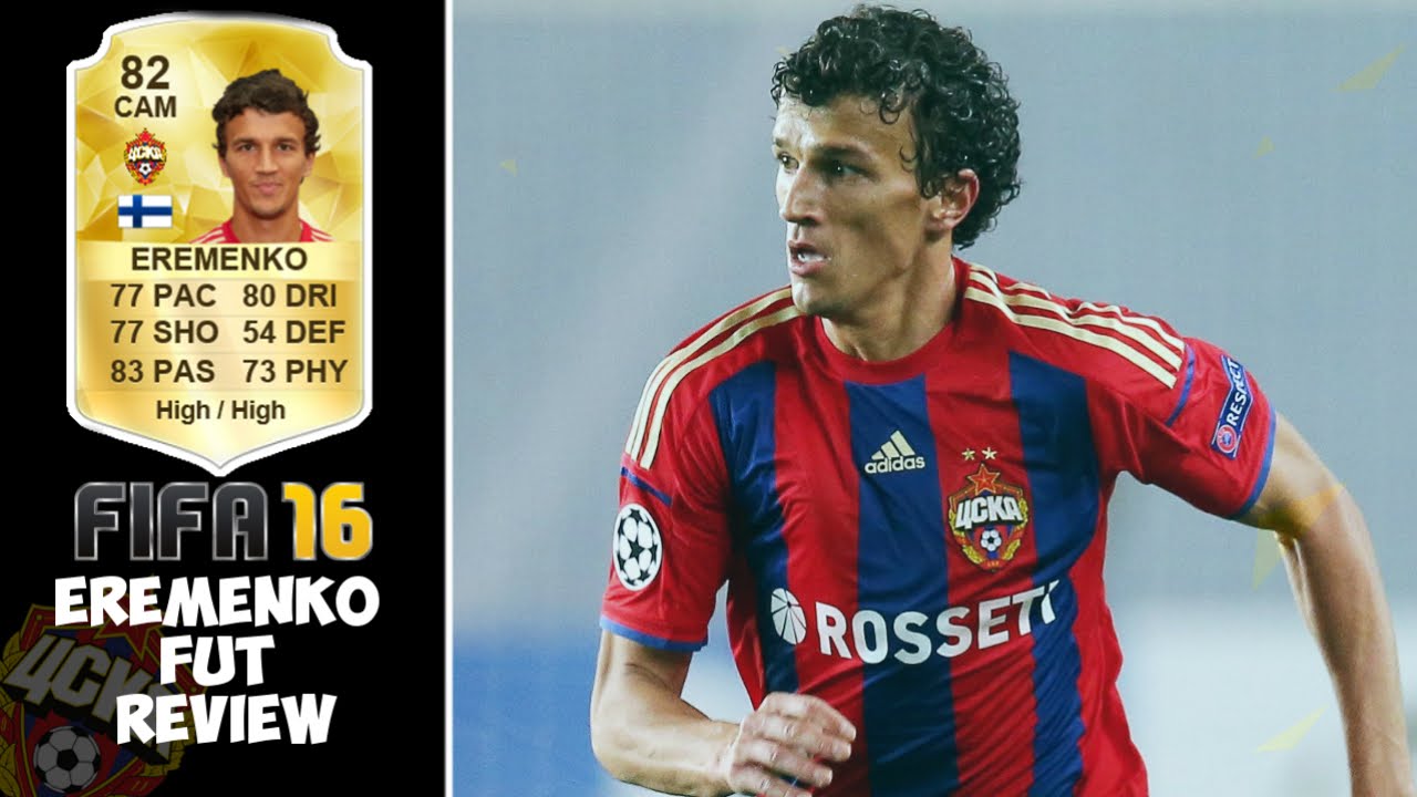 Fifa 16 Eremenko Ultimate Team Player Review! FT. IN GAME STATS!