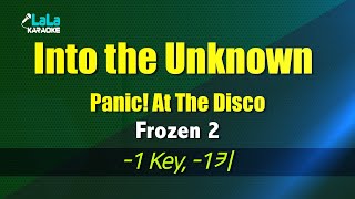 Panic! At The Disco - Into the Unknown (Frozen2) (-1키) 노래방 mr LaLaKaraoke