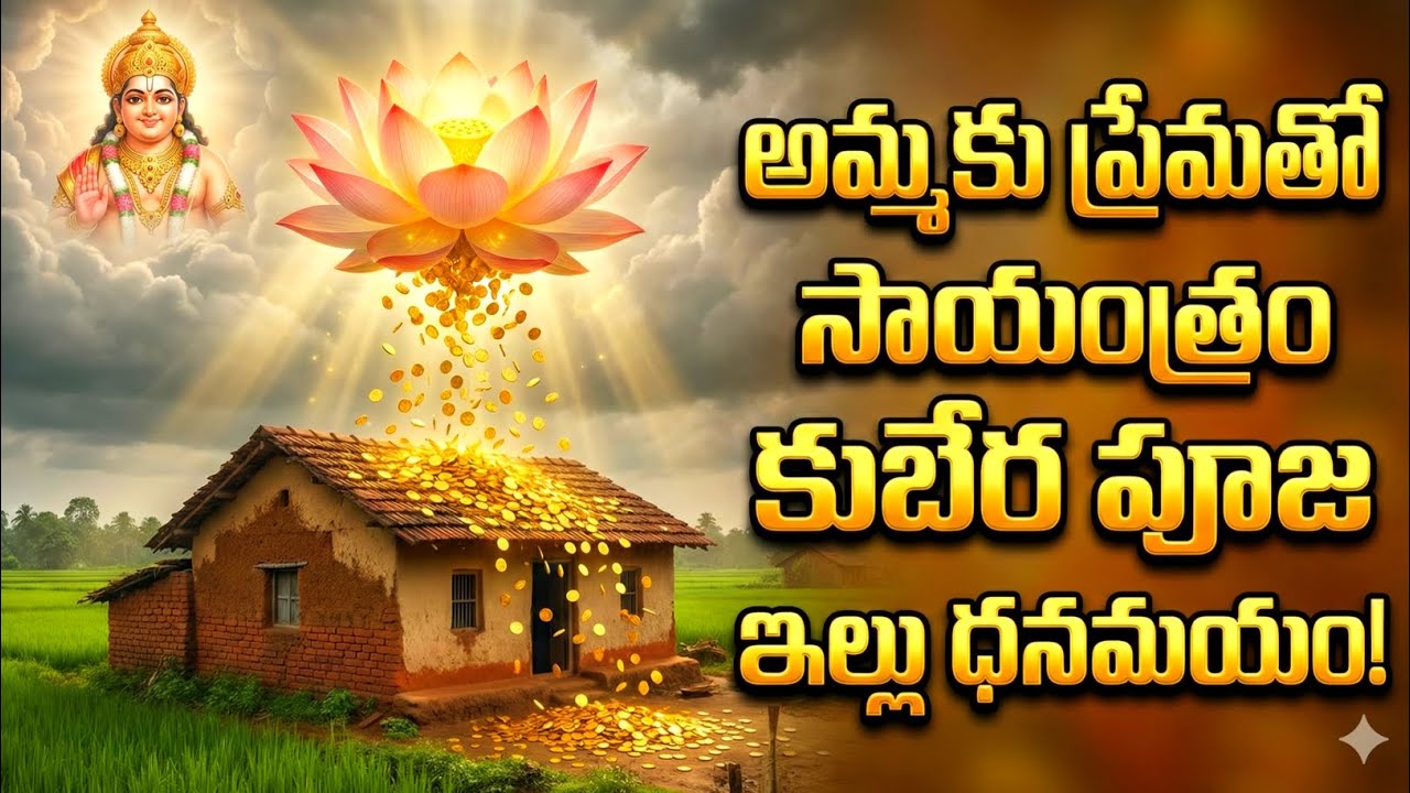 సాయంత్రం కుబేర పూజ ఇలా చేస్తే ధనం వర్షం కురుస్తుంది! #kubera 
