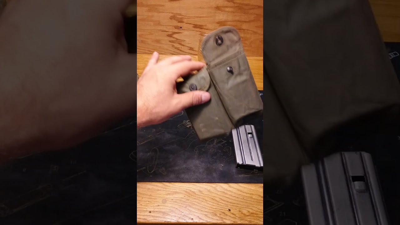 Colt 601 Magazine Pouch Shorts Ar15 Gun M16 Ak47 Milsurp Surplus