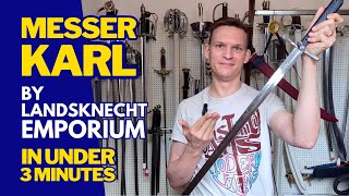 Quick Review: Messer KARL by Landsknecht Emporium