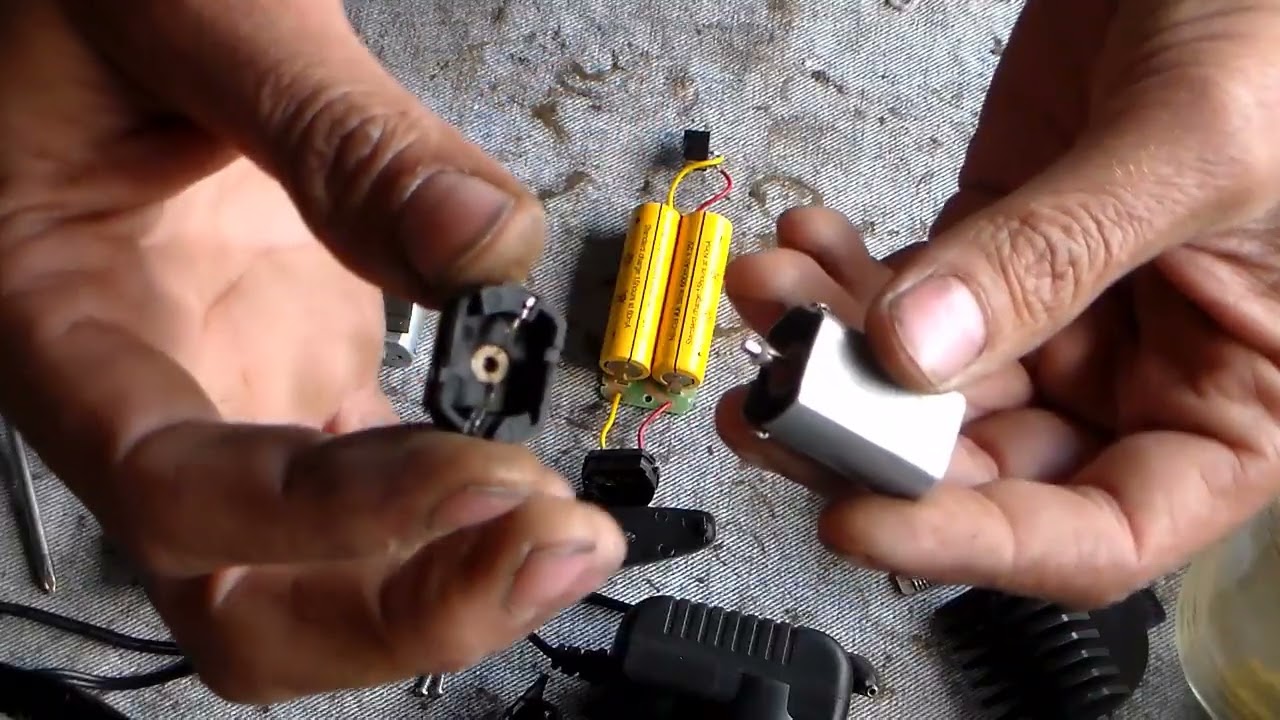 máquina de cortar pelo gama, o de afeitar no anda, prende luz pero no anda el motor, revisar batería