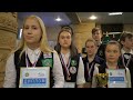 Награждение Софьи Ефановой на первенстве России по бильярдному спорту