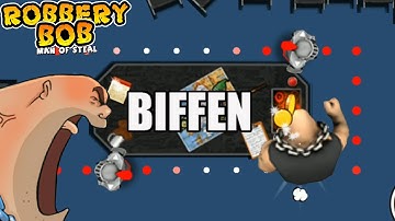 Robbery Bob 1 - Biffen Vs Knight Amor Bob | Robbery Bob Gameplay All Level | #23