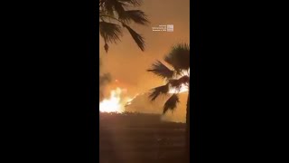 Southern California Fires Burn Structures, Force Evacuations