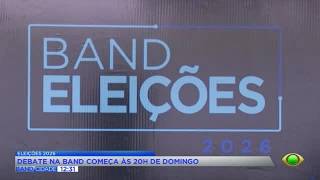 Band hosts the first Paraná gubernatorial debate this Sunday