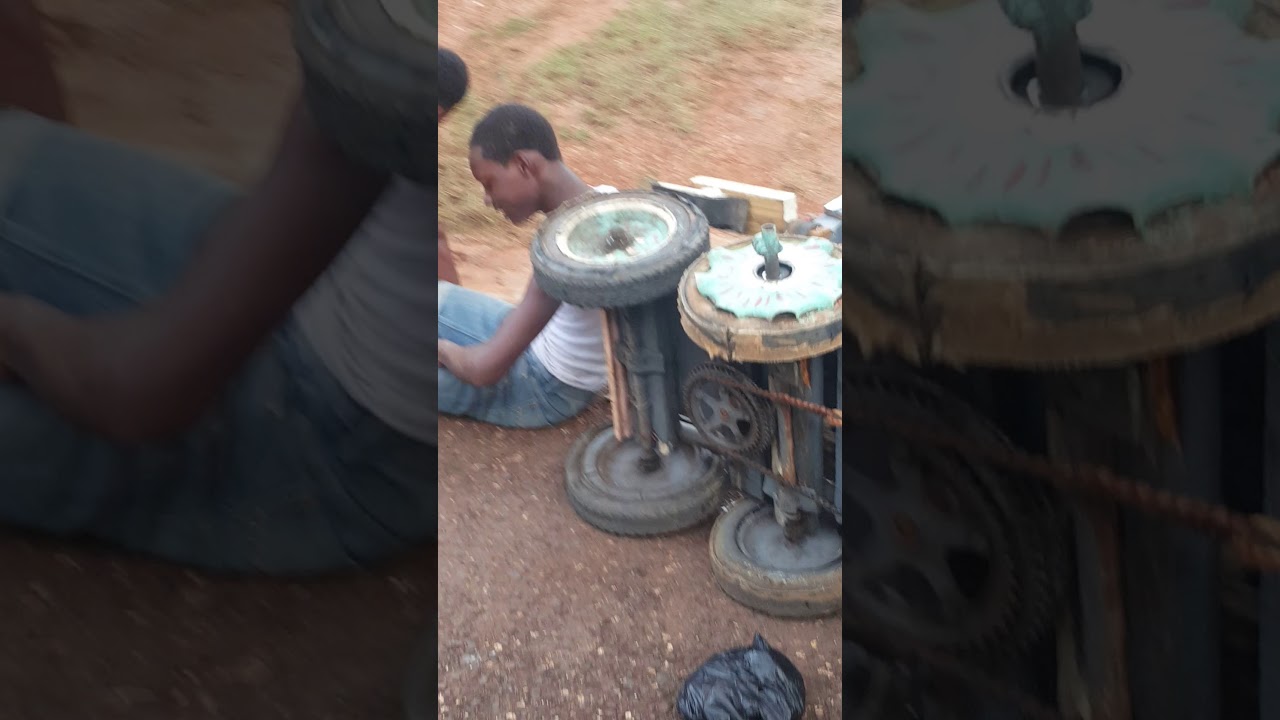 Handcart crash in jamaica funny 😂😂😂 YouTube