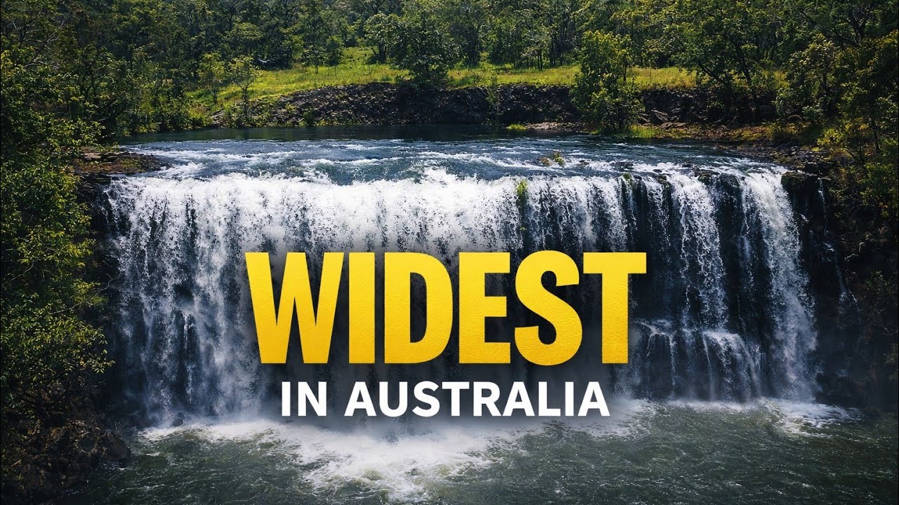 Australia's widest Waterfall | Millstream falls on the Atherton Tablelands Far North Queensland
