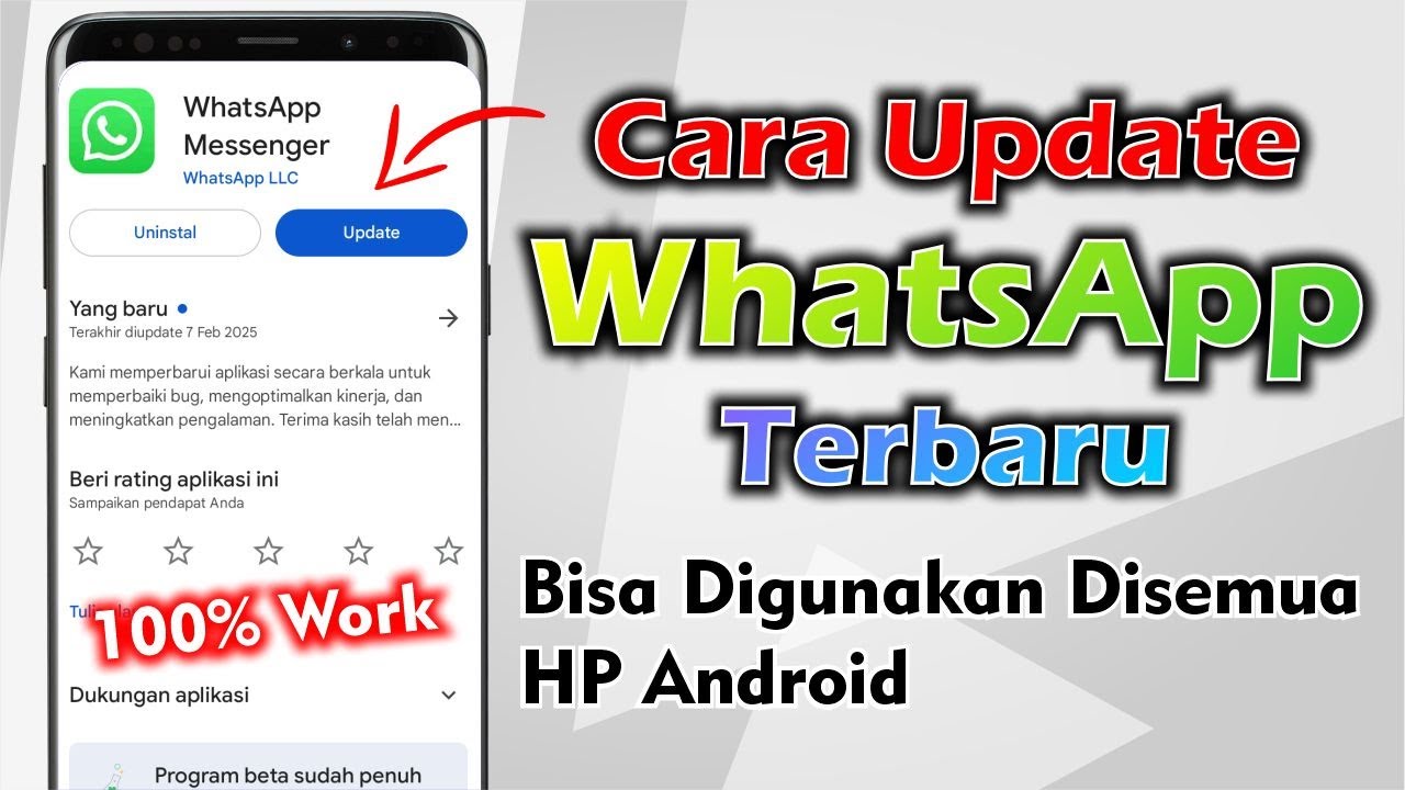 Cara Update WhatsApp Versi Terbaru