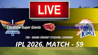 🛑LIVE- LSG vs CSK🛑IPL 2026🛑LUCKNOW vs CHENNAI🛑CRICKET 26 GAMEPLAY🛑LIVE MATCH STREAMING🏏 screenshot 5