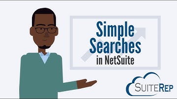 Simple Searches in NetSuite