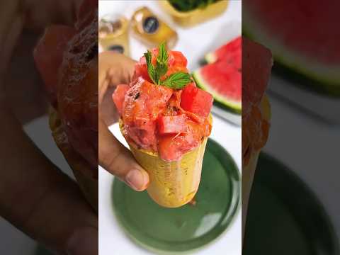 سوربي دلاع هريسة ميكس رهيب مذاق رائع Nieve De Sandía Watermelon Sorbet Watermelon Sorbet 